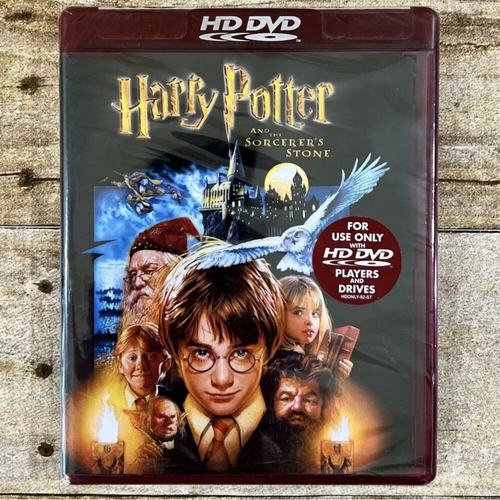 Harry‎ Potter and the Sorcerer's Stone HD DVD New Sealed Warner Bros 2007